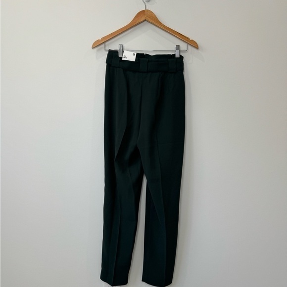 Express Ankle High Rise Green Dress Pants - Picture 5 of 10